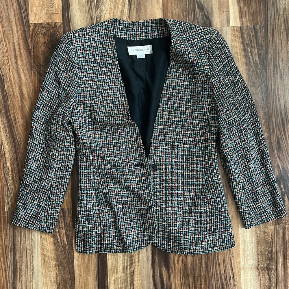 Vintage Liz Claiborne Blazer Size 8P